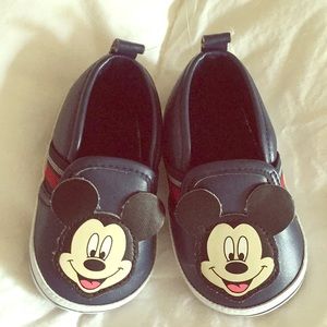 Mickey Mouse Crib Shoe